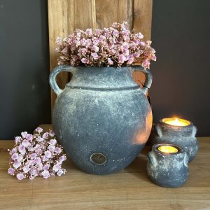 Jug Allure Two Ears Ancient Clay Ø24xH24